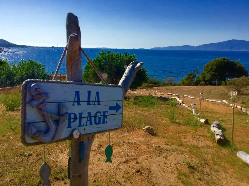 Luxury villa rental at Agosta near Ajaccio and Porticcio in Corsica